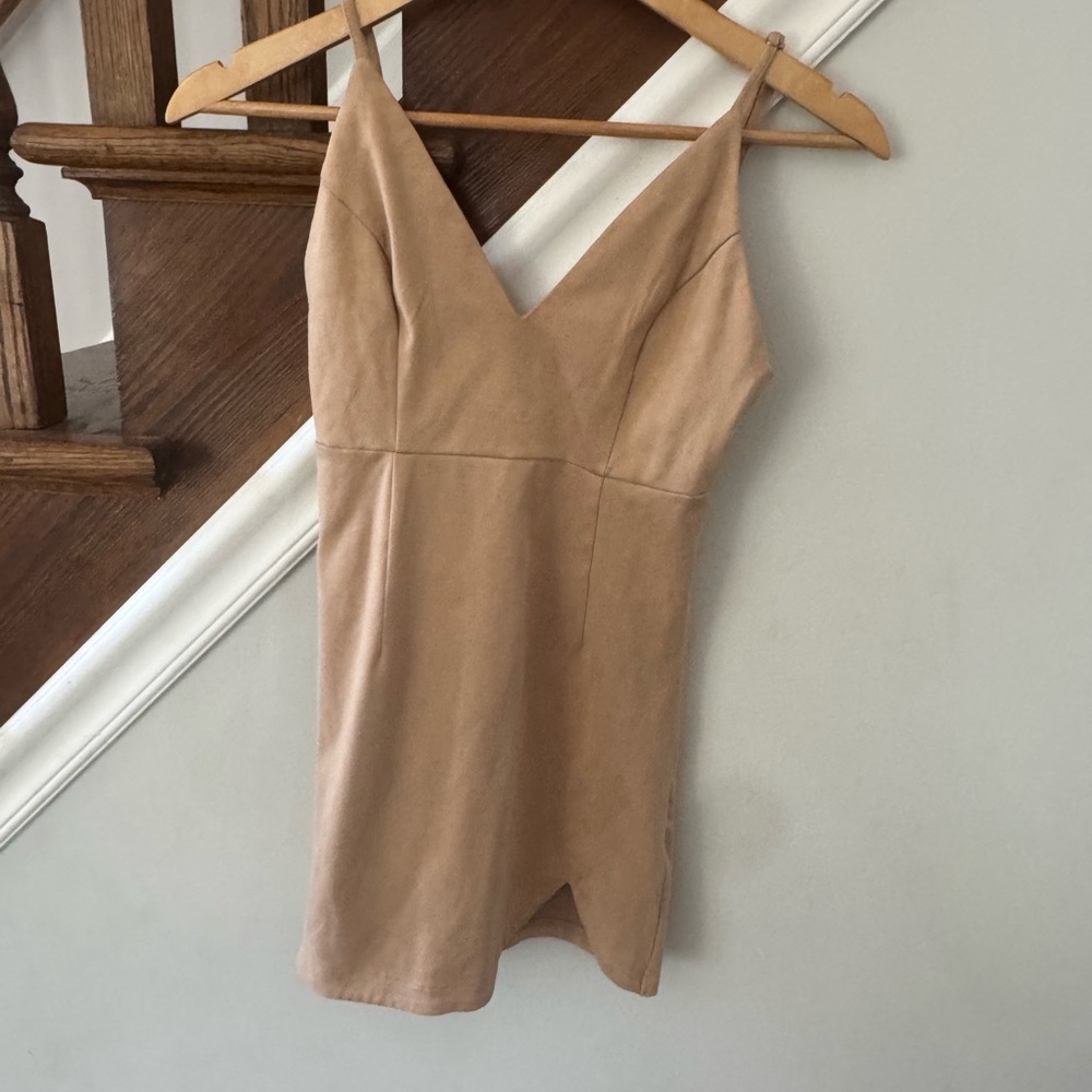 Forever 21 Tan Mini Dress
